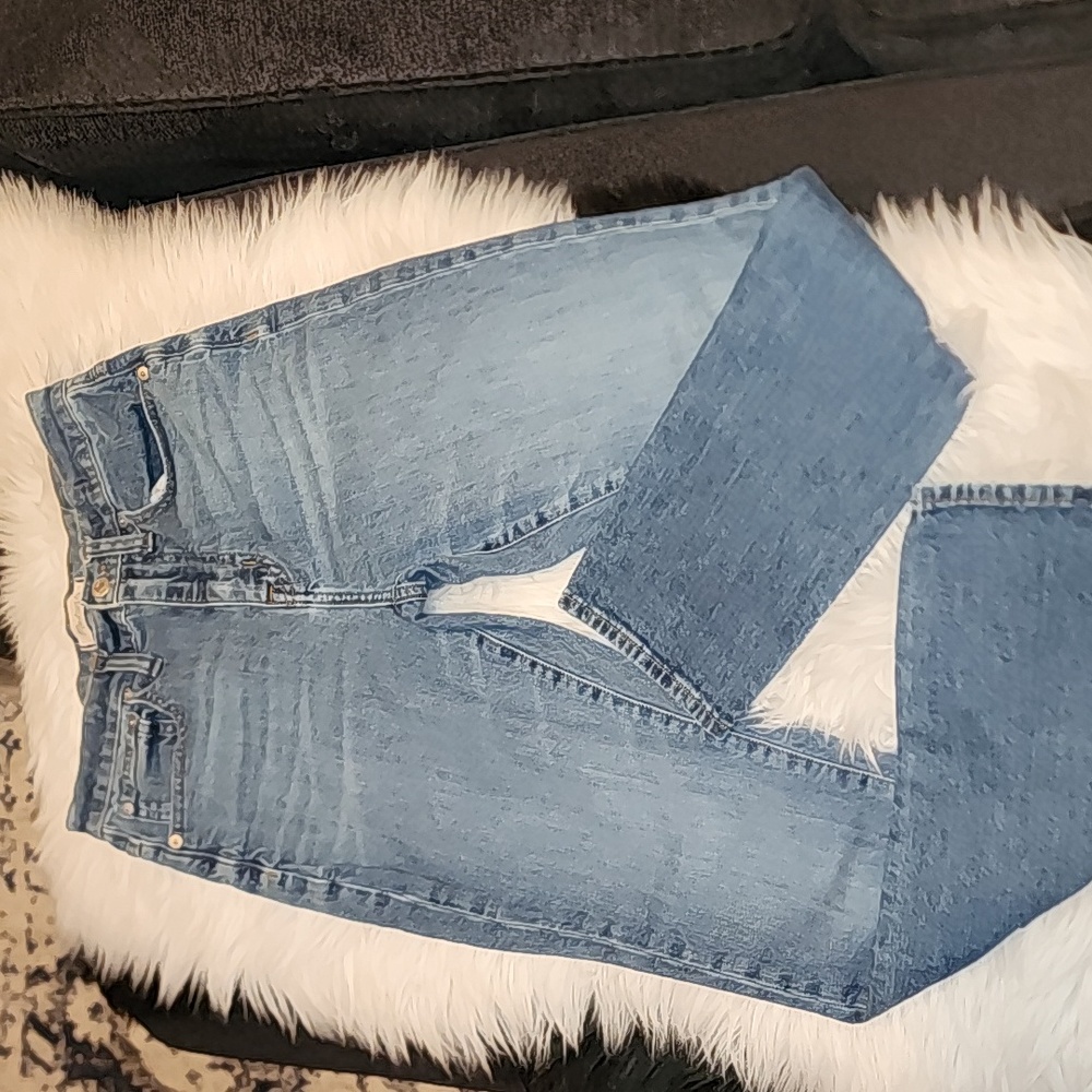 Madewell High-Rise Slim Denim Boyjeans, Pre-loved in Excellent Condition